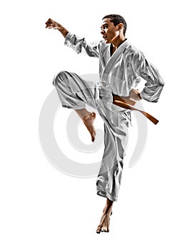 Karate teenagers kid