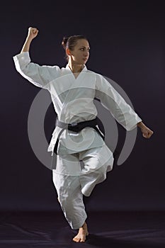 Karateka girl