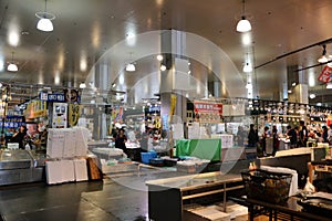 the Karato market at shimonoseki