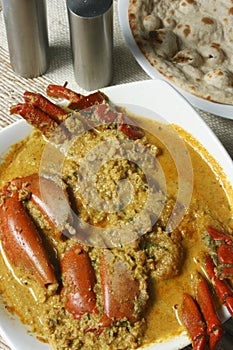 Karavali crab curry