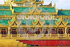 Karaweik Hall, Yangon, Myanmar