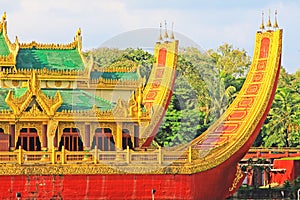 Karaweik Hall, Yangon, Myanmar