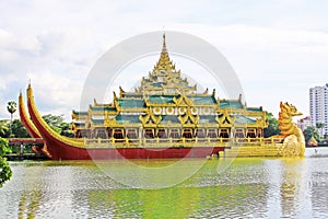 Karaweik Hall, Yangon, Myanmar