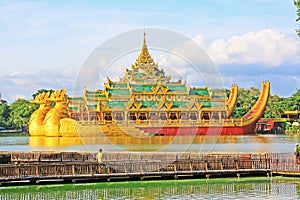 Karaweik Hall, Yangon, Myanmar