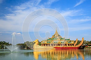 Karaweik palace, Yangon, Myanmar