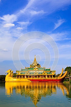 Karaweik palace, Yangon, Myanmar