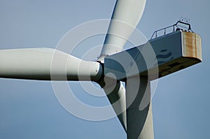 Nacelle of a wind turbine.