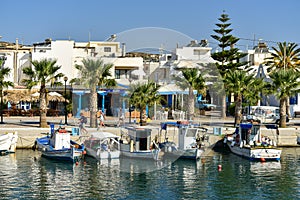 Kardamaina port and quay, Kos island Greece