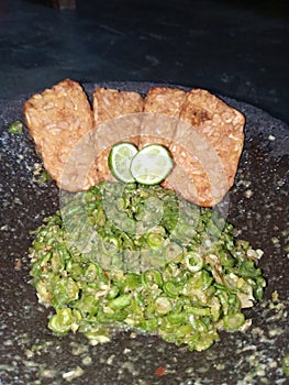 Karedok, a Typical Food from West Java, Indonesia