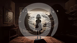 Anime-inspired Horror: The Girl And The Shadow Of The Octopus