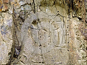 Kargah Buddha, carved image of Buddha, Gilgit-Baltistan, Pakistan