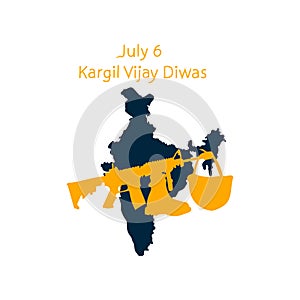 Kargil Vijay Diwas vector