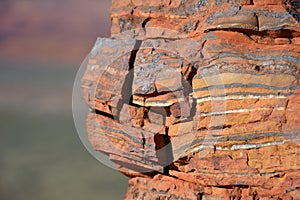 Karijini national park redrock photo