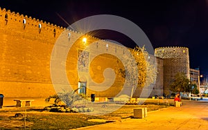 Karim Khan citadel at night in Shiraz, Iran