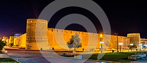 Karim Khan citadel at night in Shiraz, Iran