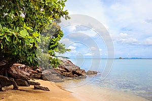 Karimunjawa indonesia java beach coastline rocks