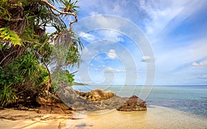 Karimunjawa indonesia java beach coastline rocks