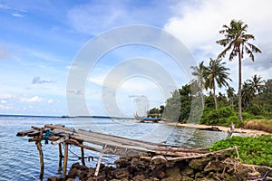 Karimunjawa indonesia java beach coastline rocks