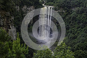 Karkloof waterfall in midlands meander KZN