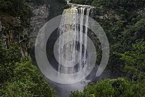 Karkloof waterfall in midlands meander KZN