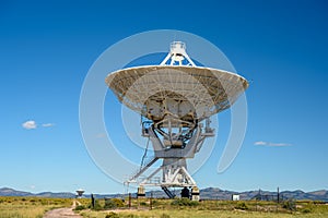 The Karl G. Jansky Very Large Array radio astronomy observatory photo
