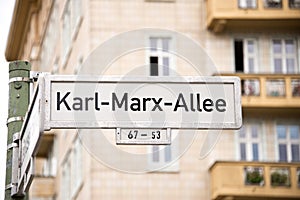 Karl-Marx-Allee Berlin photo