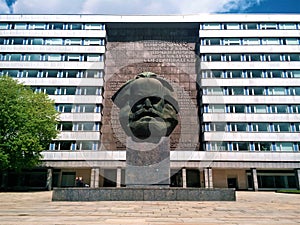 Karl Marx Monument in Chemnitz