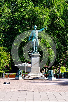 Karl XII Statue in Stockholm