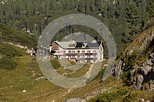 Karlingerhaus at Berchtesgaden National park