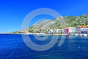 Karlobag, touristic destination in Croatia, panoramic view