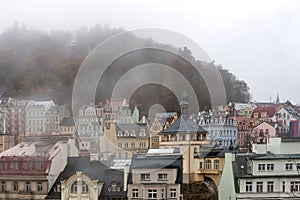 Karlovy Vary cityscape