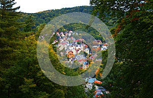 Karlovy Vary (Karlsbad) panorama