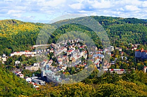 Karlovy Vary (Karlsbad) panorama