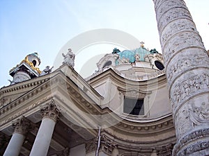 Karlskirche in Vienna photo