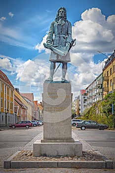 Karlskrona Hans Wachtmeister Statue Monument