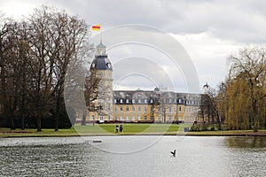 Karlsruhe palace, Baden-WÃ¼rttemberg, Germany