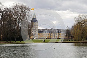 Karlsruhe palace, Baden-WÃ¼rttemberg, Germany