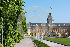 Karlsruhe Palace Center of City Germany Castle Schloss Architect