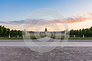 Karlsruhe Palace Center of City Germany Castle Schloss Architect