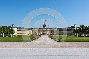 Karlsruhe Palace Center of City Germany Castle Schloss Architect