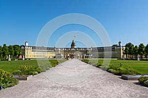 Karlsruhe Palace Center of City Germany Castle Schloss Architect