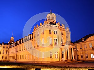 Karlsruhe Palace at night