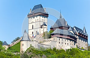 Karlstejn Castle in Czech Republic