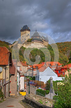 Karlstejn castle /KarlÅ¡tejn Castle/ , Czech Republic - autumn picture