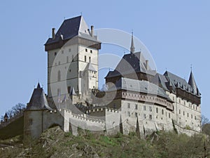 Karlstejn castle near Prague