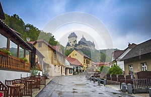 Karlstejn castle near Prague, Central Bohemia in Czech Republic