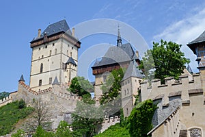 Karlstejn castle near Prague city