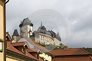 Karlstejn medieval Castle. Bohemia, Czech Republic