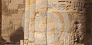 Karnak Temple, complex of Amun-Re. Great Hypostyle Hall.