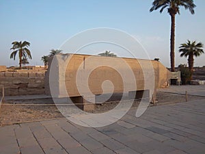 The Karnak Temple Complex  comprises a vast mix of decayed temples, chapels, pylons, and other buildings near Luxor, in Egypt.